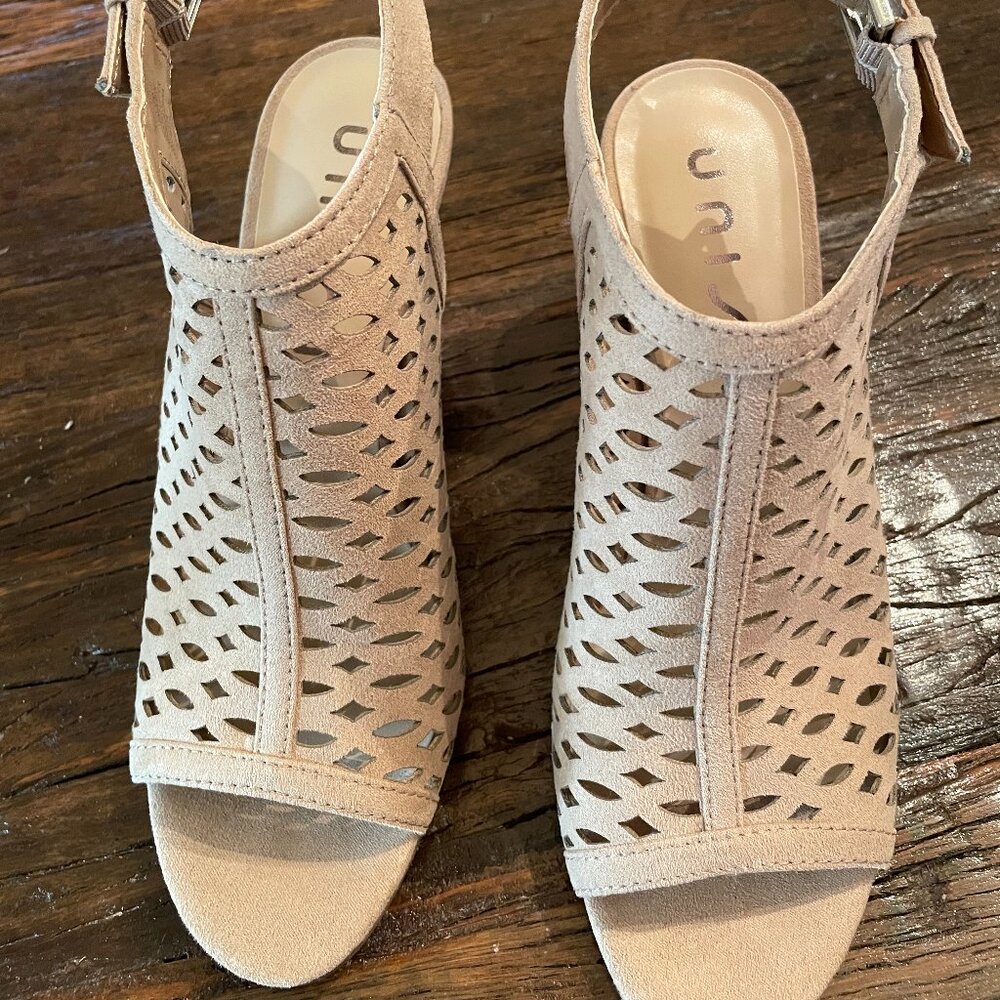 Anisa Women's Suede Heeled Sandal